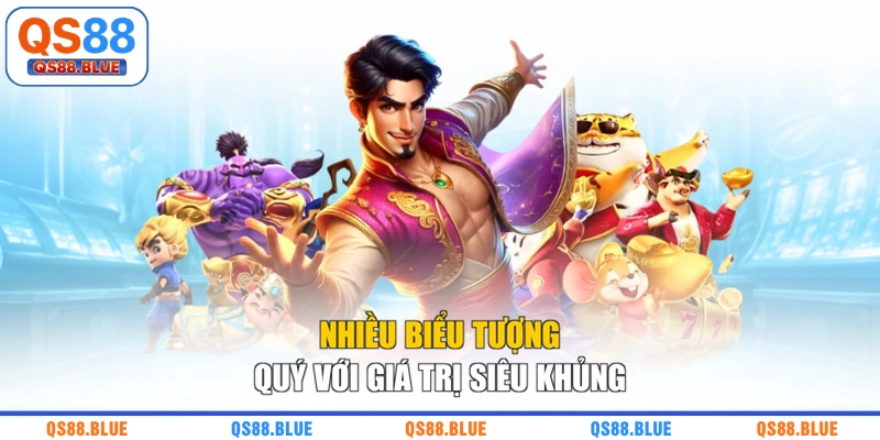 Nhiều biểu tượng quý với giá trị siêu khủng