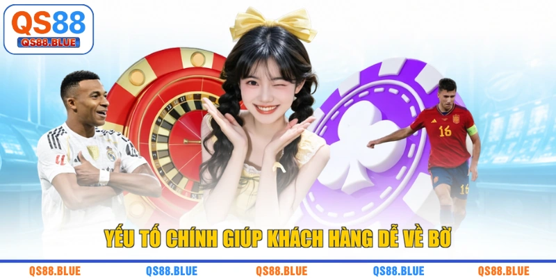 Yếu tố chính giúp khách hàng dễ về bờ